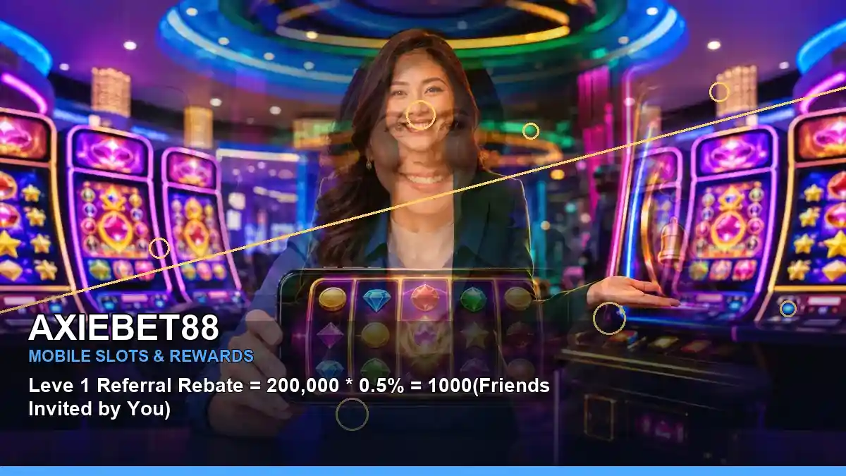 AXIEBET88 centered VIP casino rewards highlighting mobile-friendly casino play